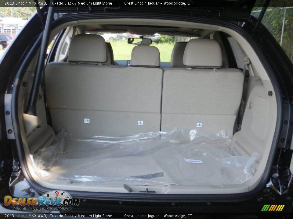 2013 Lincoln MKX AWD Tuxedo Black / Medium Light Stone Photo #8