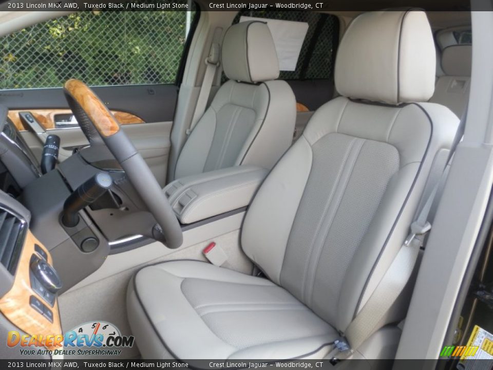 Front Seat of 2013 Lincoln MKX AWD Photo #9