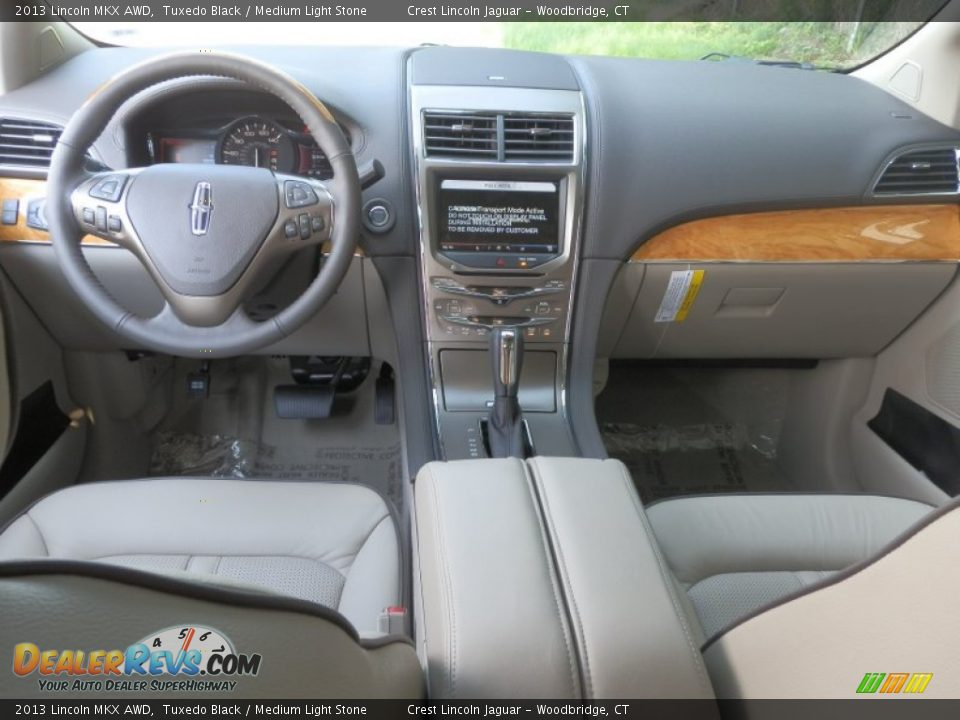 Medium Light Stone Interior - 2013 Lincoln MKX AWD Photo #11