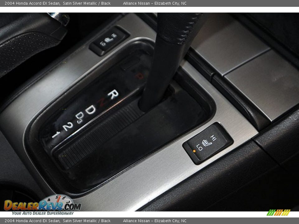 2004 Honda Accord EX Sedan Satin Silver Metallic / Black Photo #20