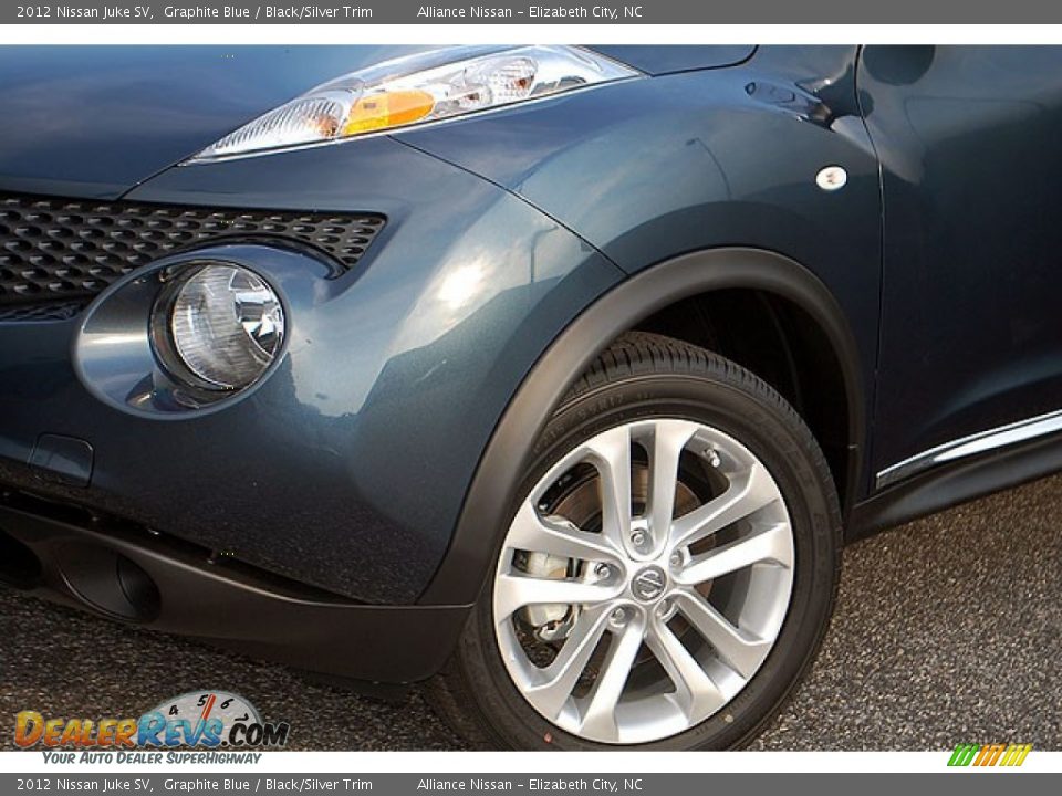 2012 Nissan Juke SV Graphite Blue / Black/Silver Trim Photo #1