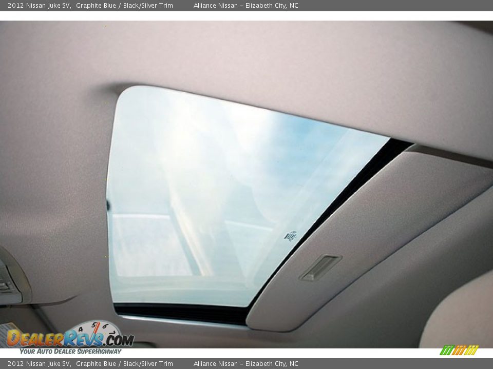 2012 Nissan Juke SV Graphite Blue / Black/Silver Trim Photo #9