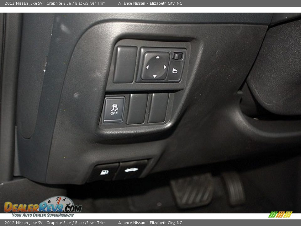 2012 Nissan Juke SV Graphite Blue / Black/Silver Trim Photo #11