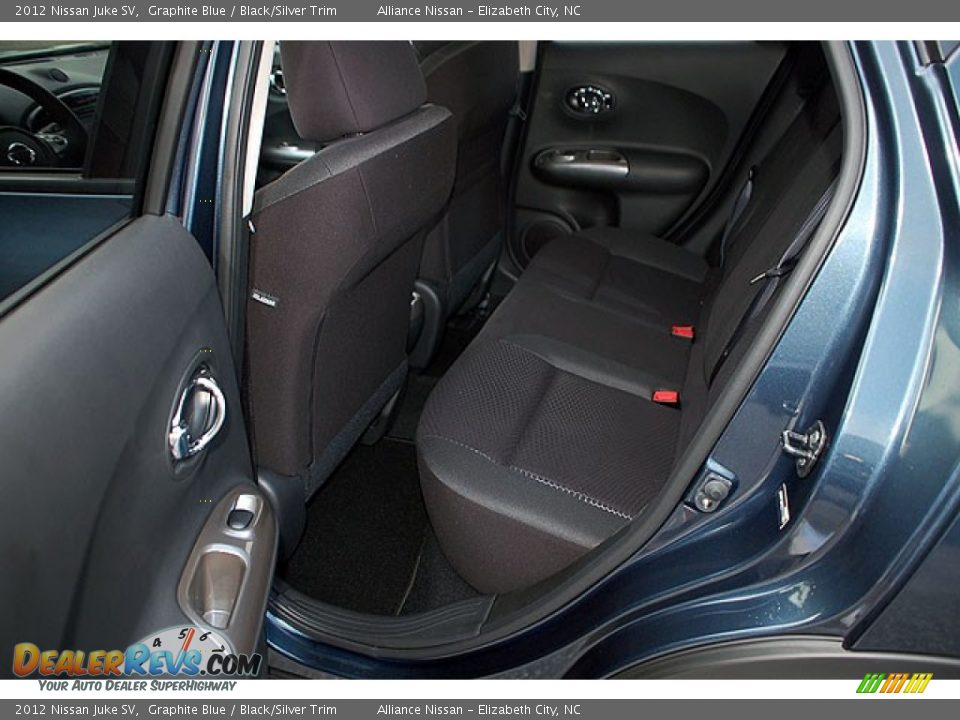 2012 Nissan Juke SV Graphite Blue / Black/Silver Trim Photo #15
