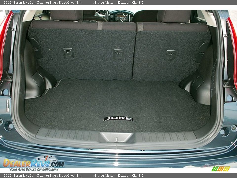 2012 Nissan Juke SV Graphite Blue / Black/Silver Trim Photo #16