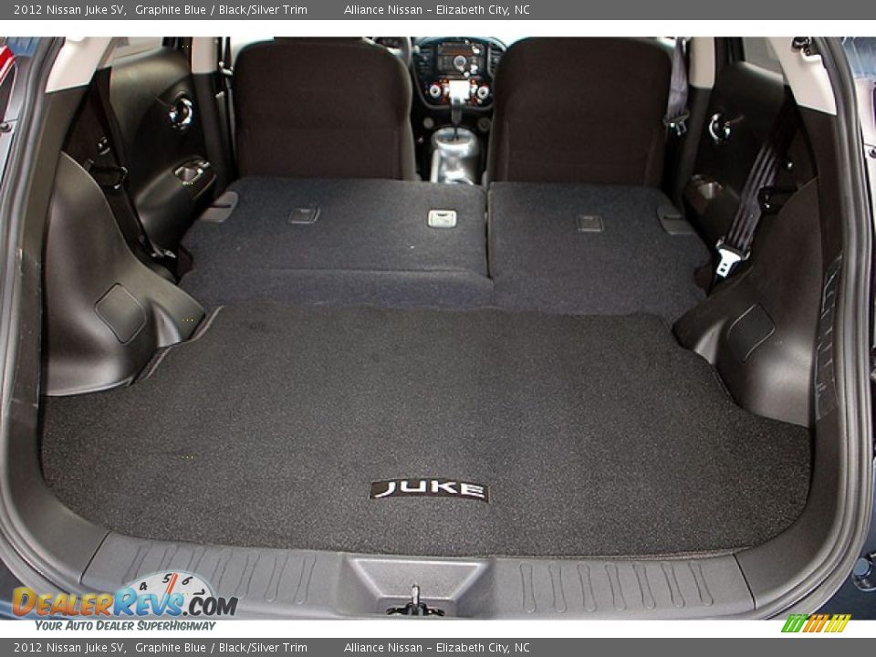 2012 Nissan Juke SV Graphite Blue / Black/Silver Trim Photo #17