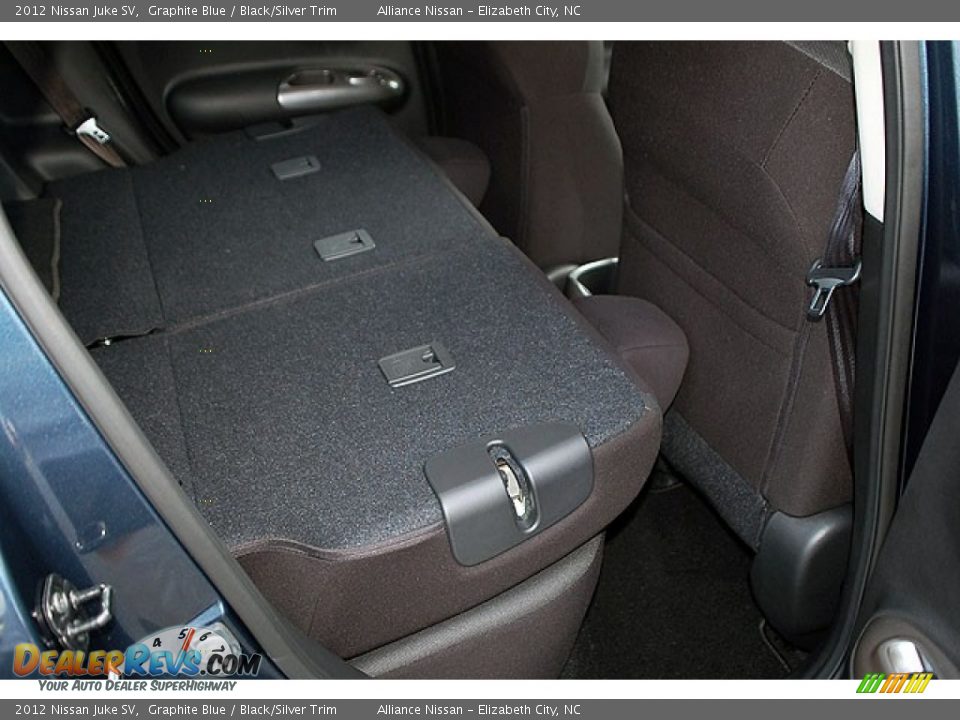 2012 Nissan Juke SV Graphite Blue / Black/Silver Trim Photo #19