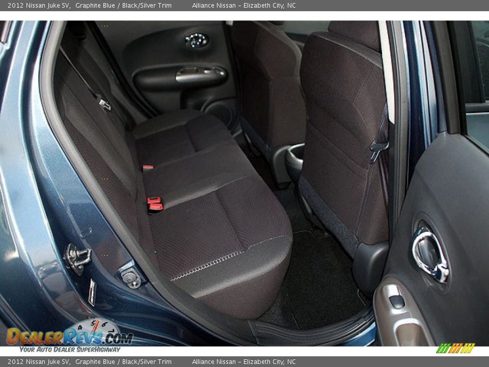 2012 Nissan Juke SV Graphite Blue / Black/Silver Trim Photo #20