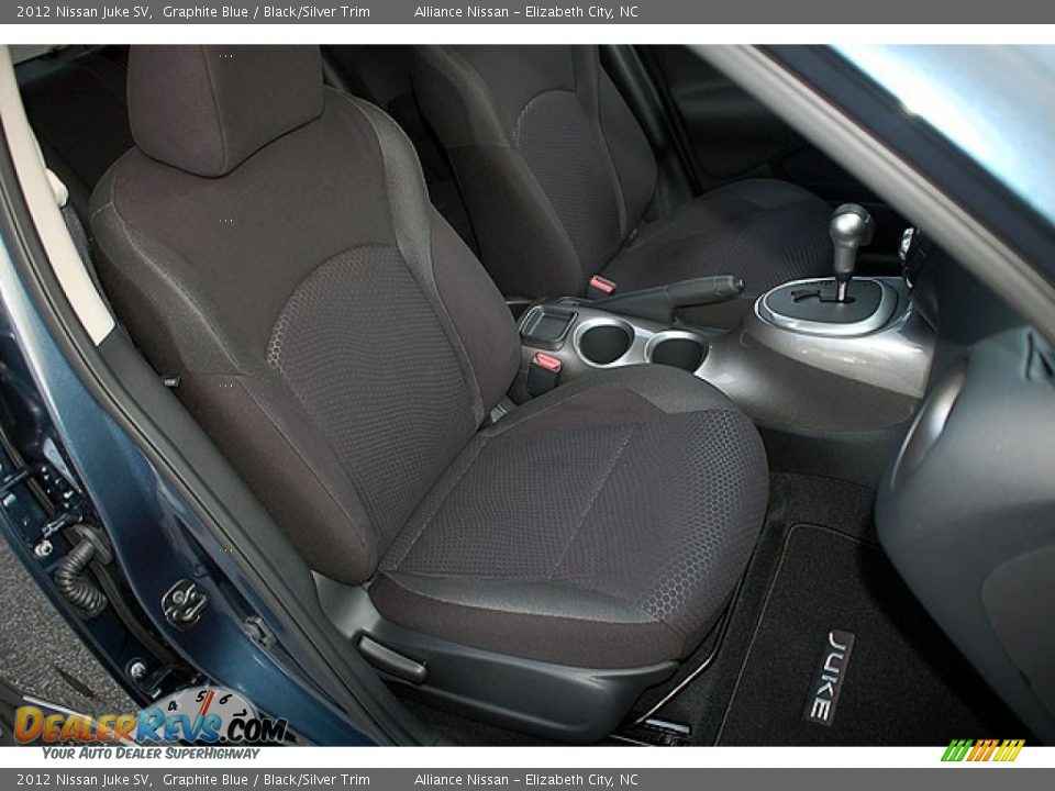 2012 Nissan Juke SV Graphite Blue / Black/Silver Trim Photo #21