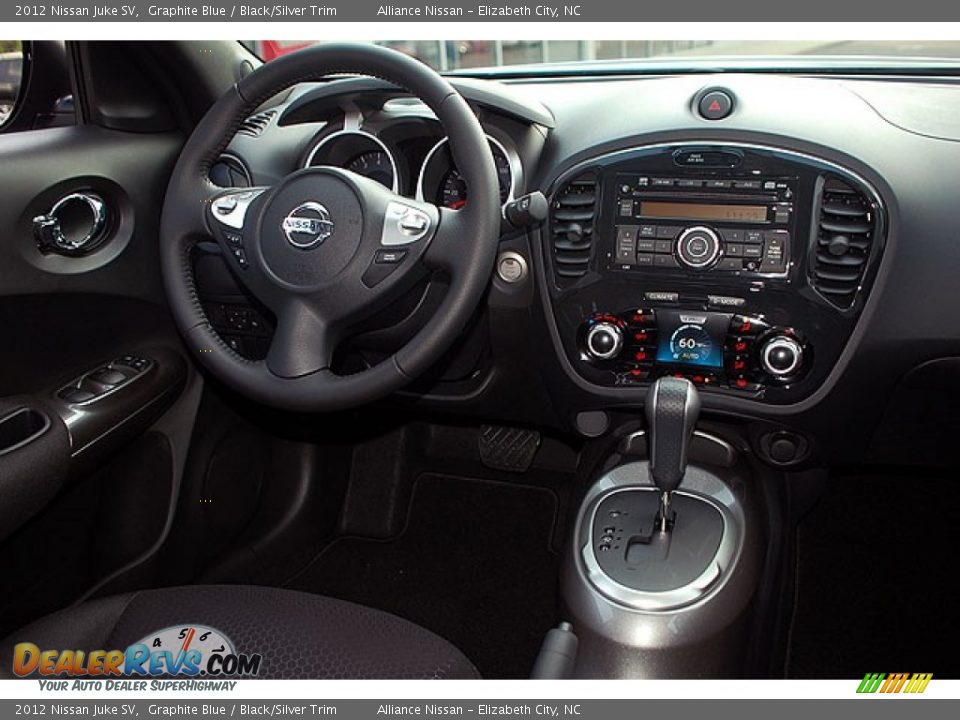 2012 Nissan Juke SV Graphite Blue / Black/Silver Trim Photo #22