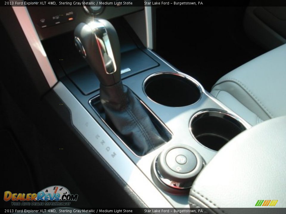 2013 Ford Explorer XLT 4WD Sterling Gray Metallic / Medium Light Stone Photo #20