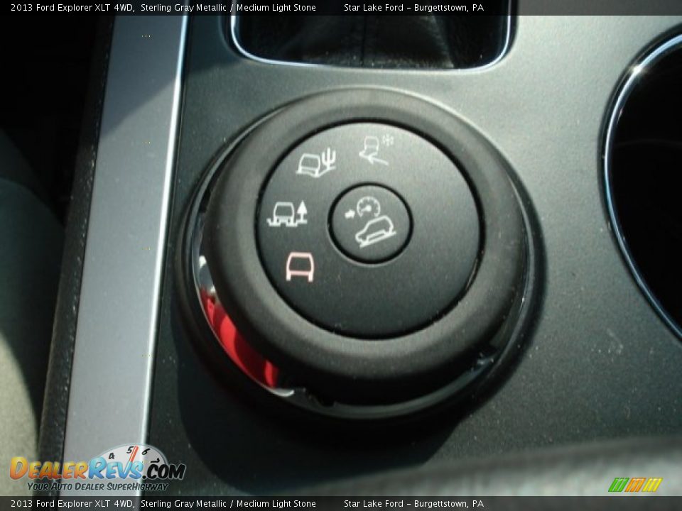 2013 Ford Explorer XLT 4WD Sterling Gray Metallic / Medium Light Stone Photo #21
