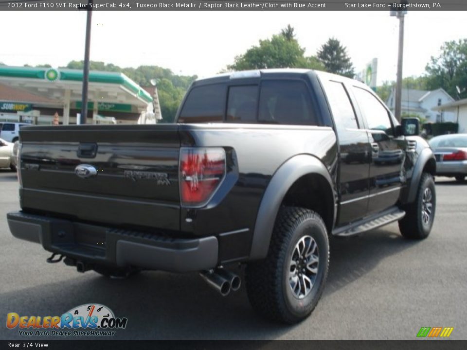 Rear 3/4 View - 2012 Ford F150