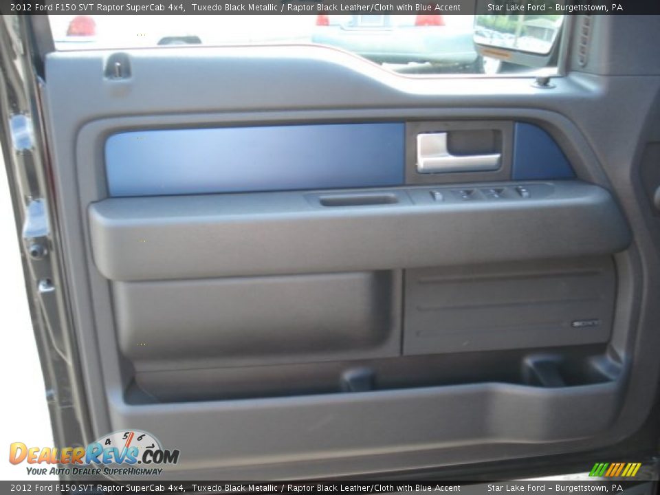 Door Panel of 2012 Ford F150 SVT Raptor SuperCab 4x4 Photo #15