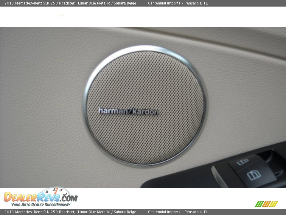2013 Mercedes-Benz SLK 250 Roadster Lunar Blue Metallic / Sahara Beige Photo #20