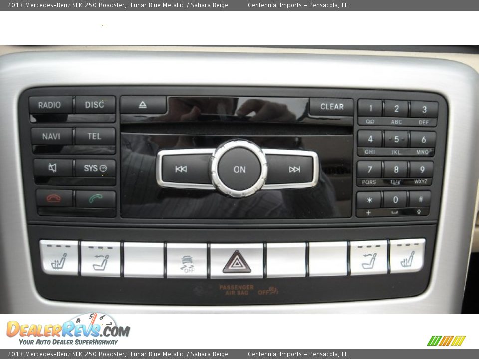 Controls of 2013 Mercedes-Benz SLK 250 Roadster Photo #22