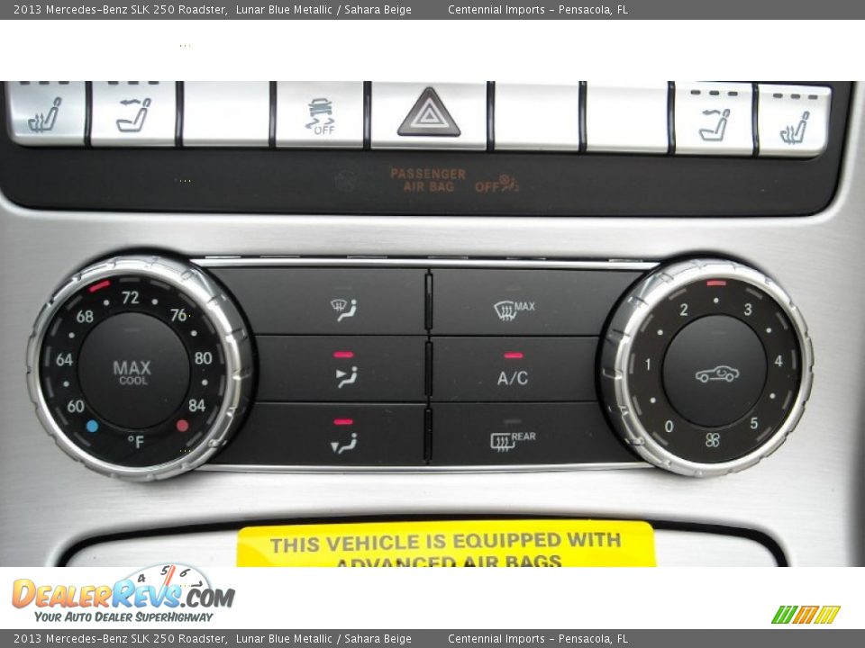 Controls of 2013 Mercedes-Benz SLK 250 Roadster Photo #23