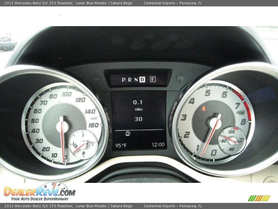 2013 Mercedes-Benz SLK 250 Roadster Gauges Photo #25