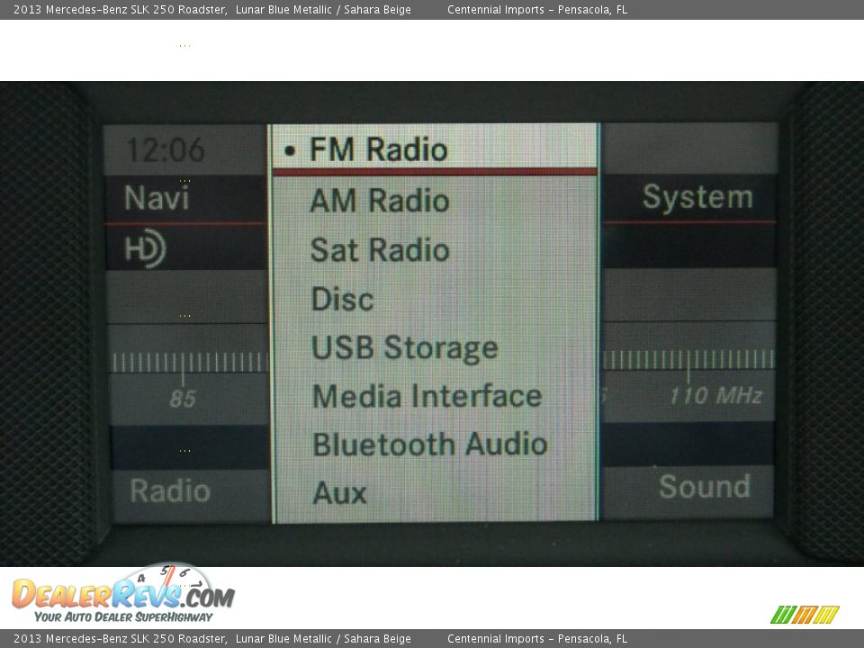2013 Mercedes-Benz SLK 250 Roadster Lunar Blue Metallic / Sahara Beige Photo #28
