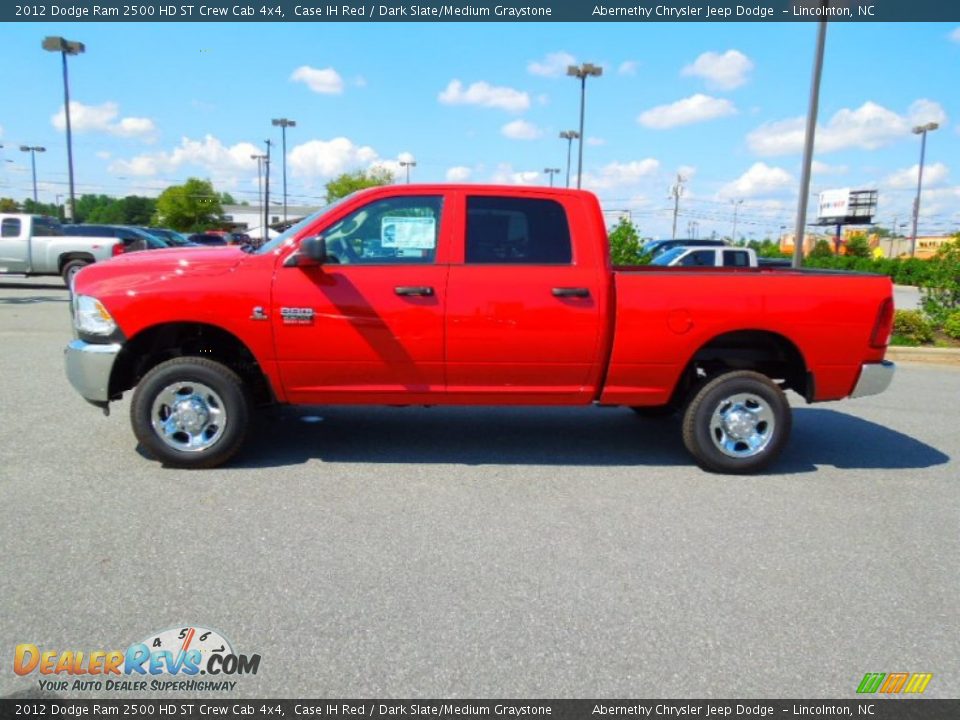 Case IH Red 2012 Dodge Ram 2500 HD ST Crew Cab 4x4 Photo #4