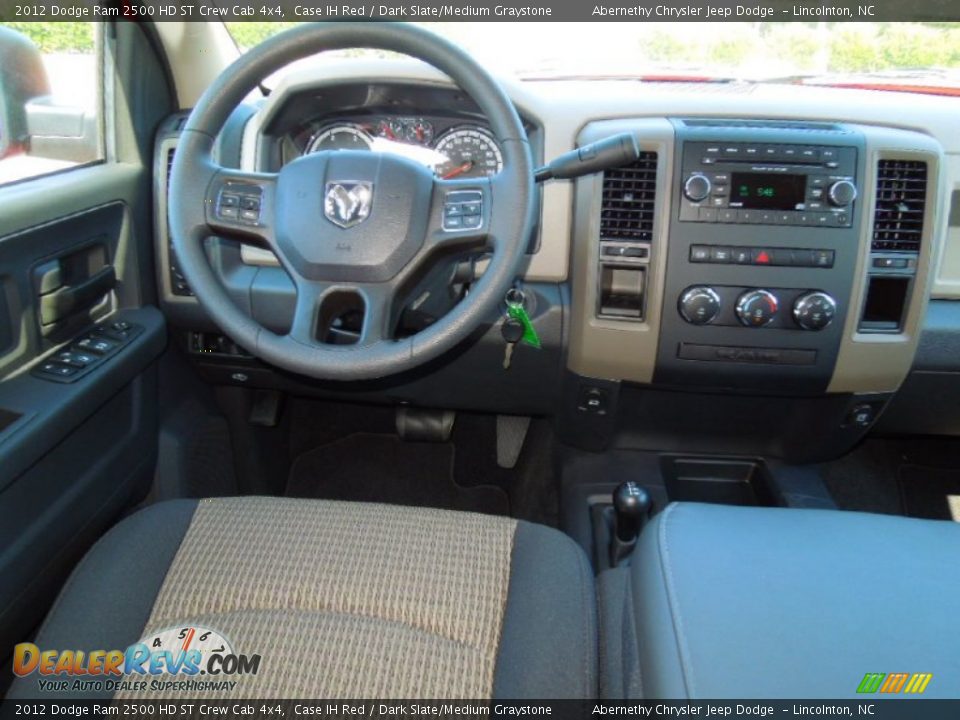 Dashboard of 2012 Dodge Ram 2500 HD ST Crew Cab 4x4 Photo #17