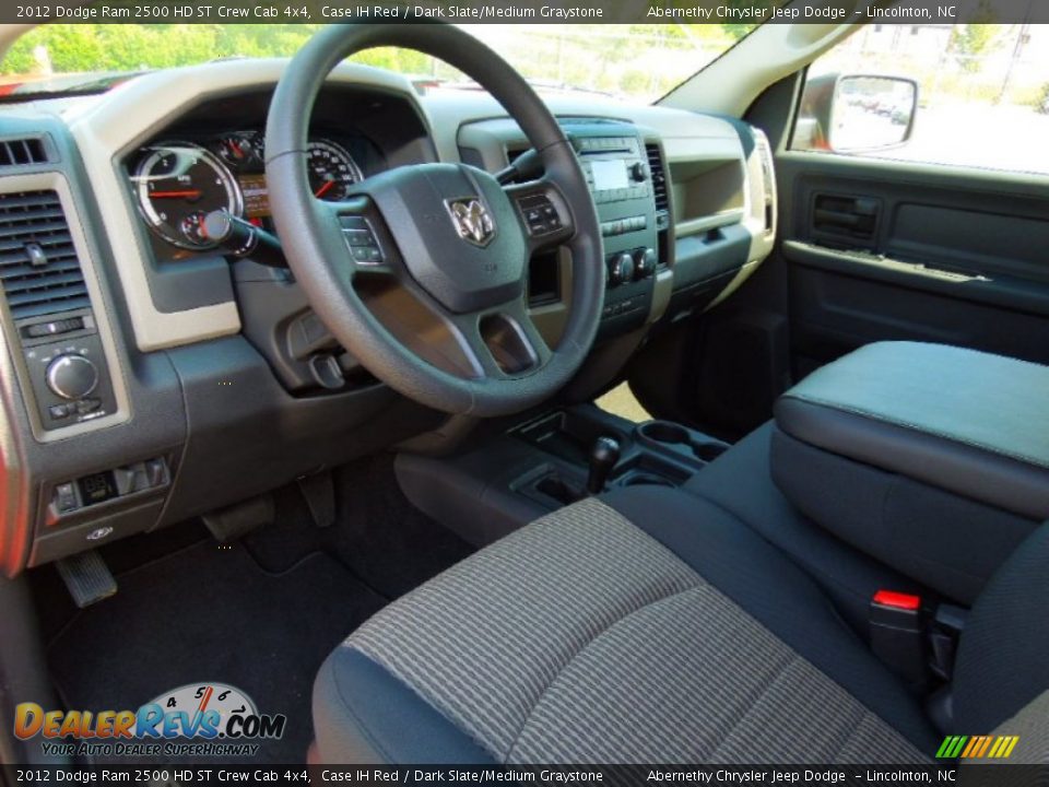 Dark Slate/Medium Graystone Interior - 2012 Dodge Ram 2500 HD ST Crew Cab 4x4 Photo #26