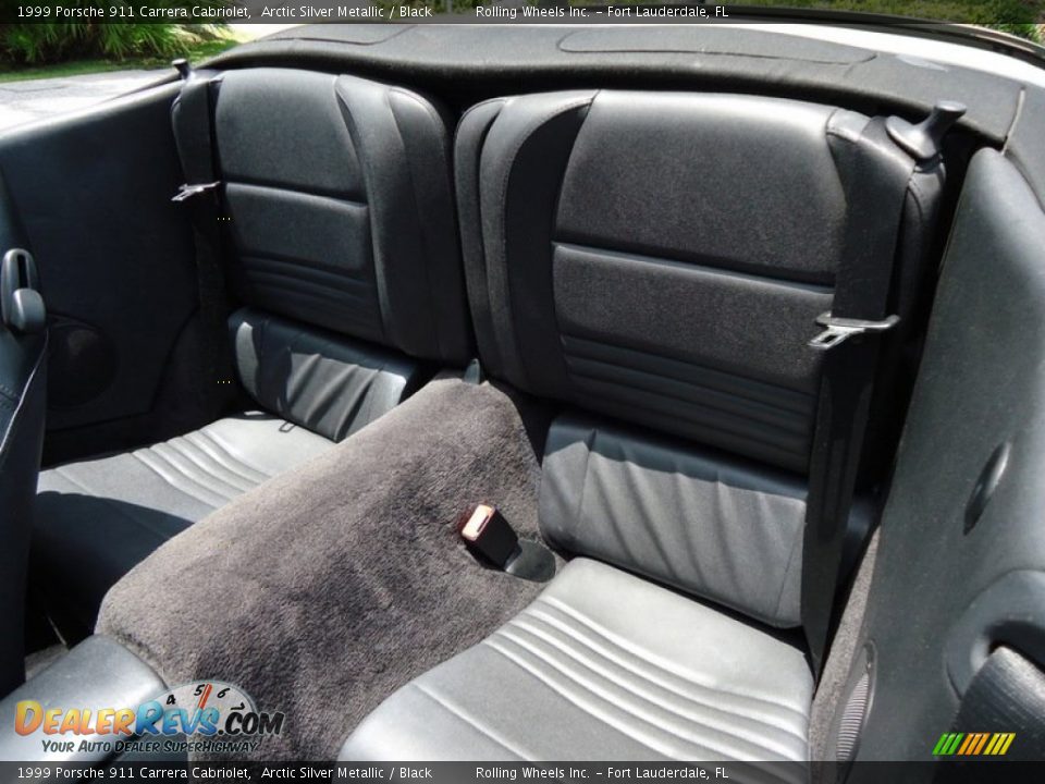1999 Porsche 911 Carrera Cabriolet Arctic Silver Metallic / Black Photo #16