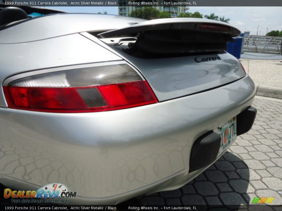 1999 Porsche 911 Carrera Cabriolet Arctic Silver Metallic / Black Photo #22