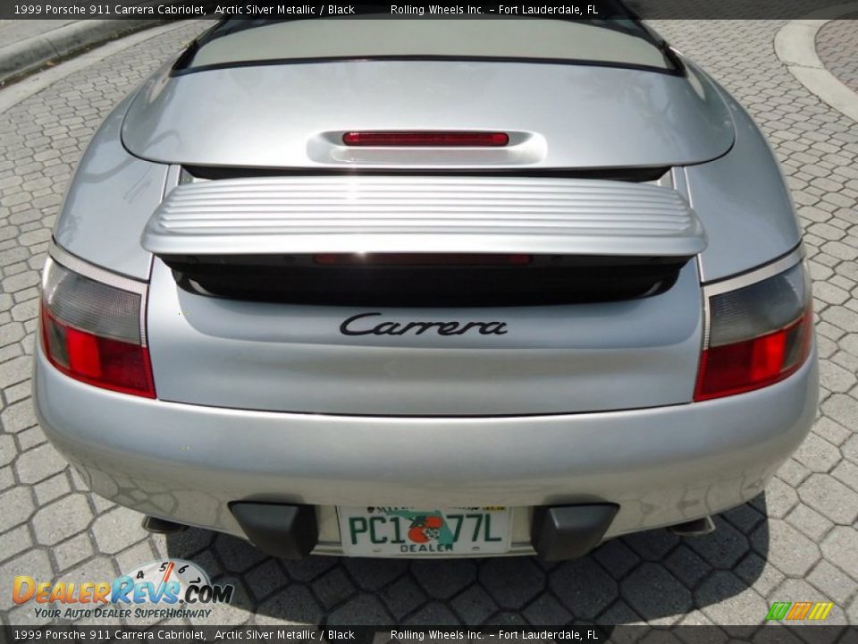 1999 Porsche 911 Carrera Cabriolet Arctic Silver Metallic / Black Photo #29