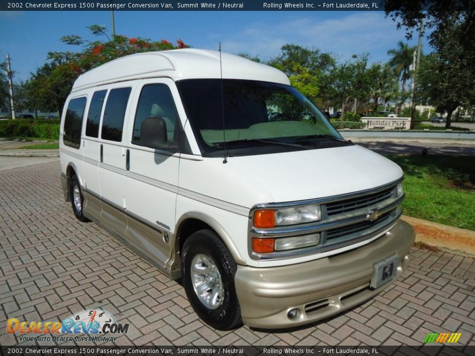 2002 chevrolet express 1500 conversion van