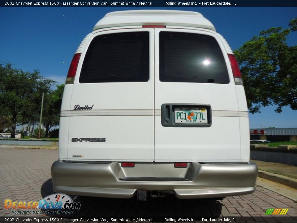 2002 chevrolet express 1500 conversion van