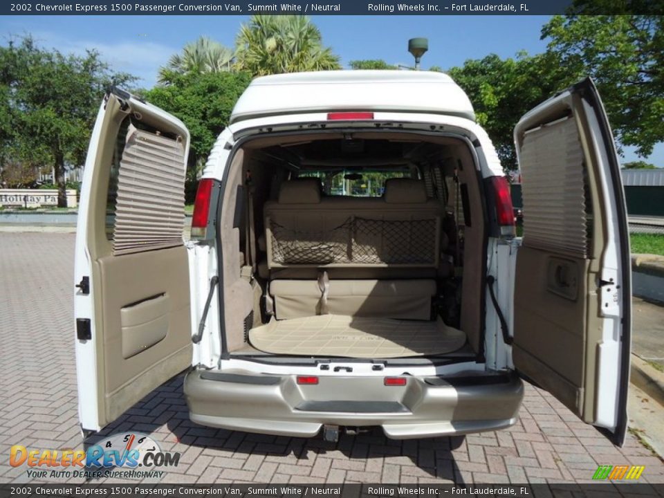 2002 Chevrolet Express 1500 Passenger Conversion Van Trunk Photo #15