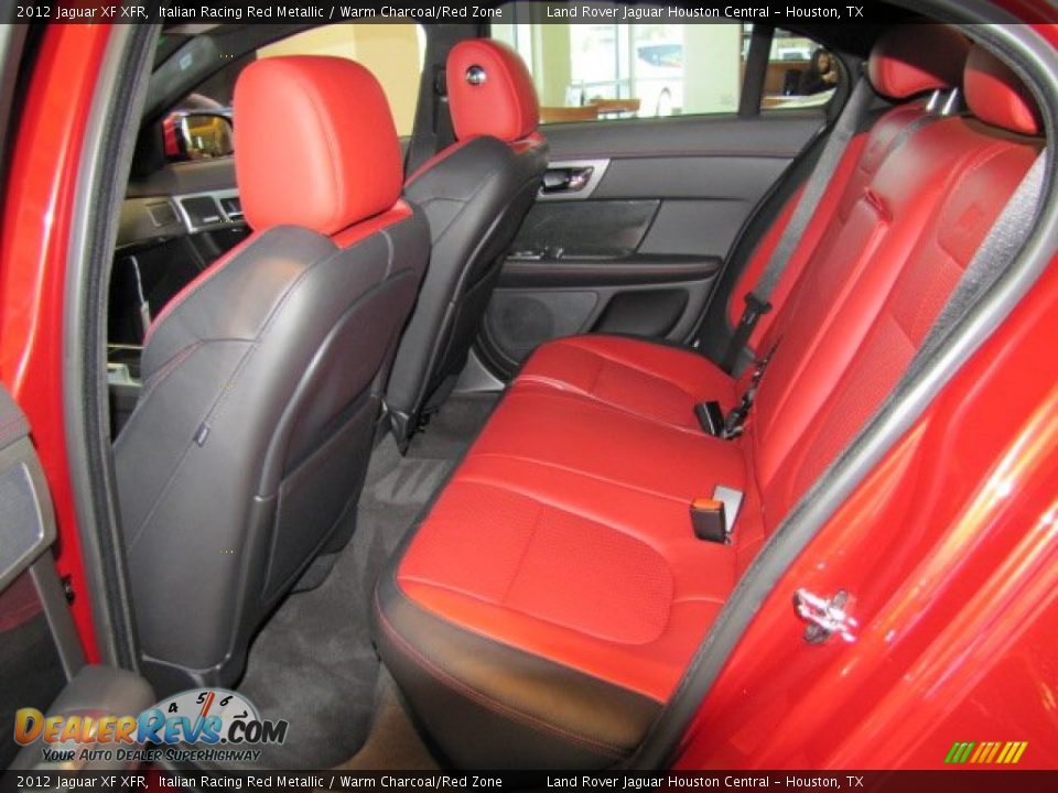 Rear Seat of 2012 Jaguar XF XFR Photo #4