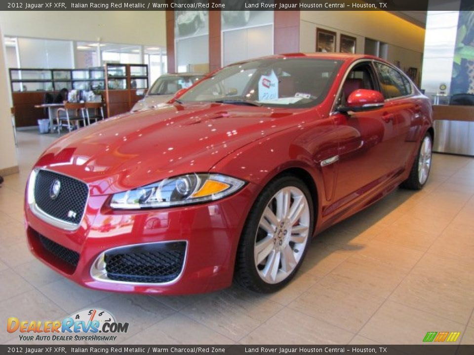 Front 3/4 View of 2012 Jaguar XF XFR Photo #6