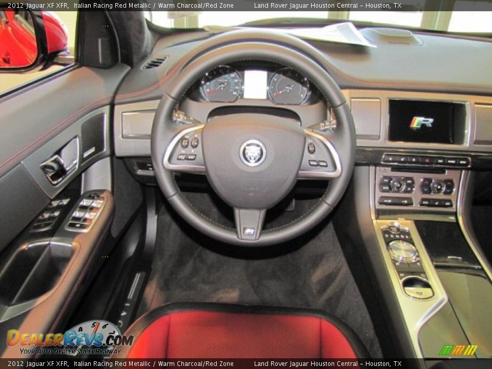 Dashboard of 2012 Jaguar XF XFR Photo #13
