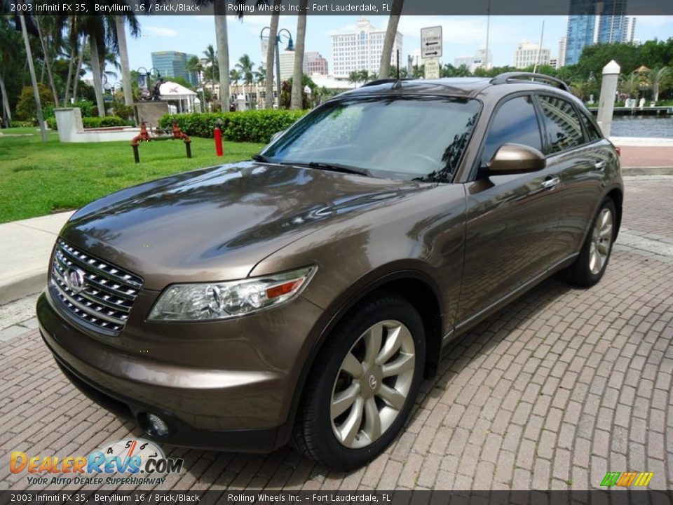 Front 3/4 View of 2003 Infiniti FX 35 Photo #1