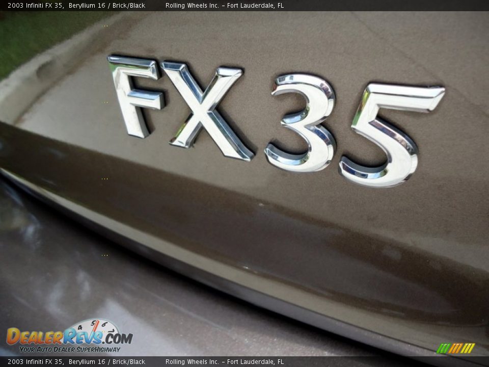 2003 Infiniti FX 35 Logo Photo #20