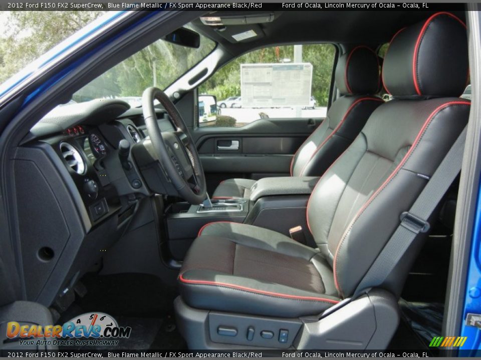 Front Seat of 2012 Ford F150 FX2 SuperCrew Photo #5