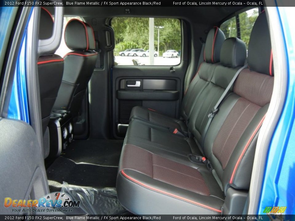 Rear Seat of 2012 Ford F150 FX2 SuperCrew Photo #6