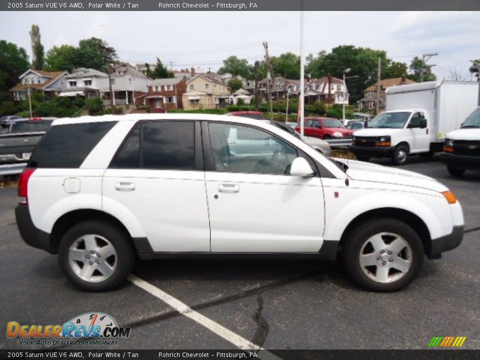 2005 Saturn VUE V6 AWD Polar White / Tan Photo #13