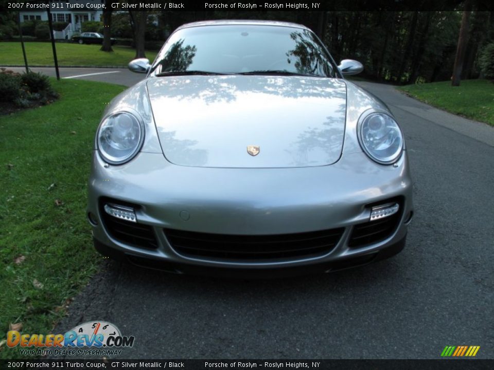 2007 Porsche 911 Turbo Coupe GT Silver Metallic / Black Photo #2