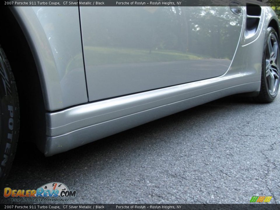 2007 Porsche 911 Turbo Coupe GT Silver Metallic / Black Photo #9