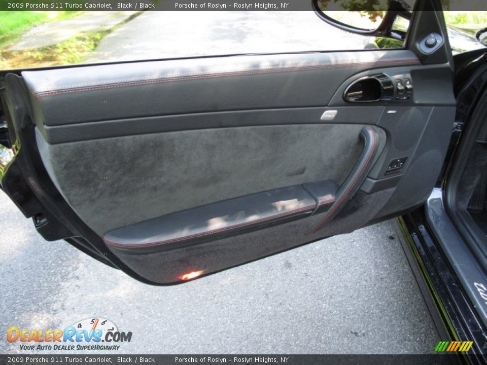 Door Panel of 2009 Porsche 911 Turbo Cabriolet Photo #12