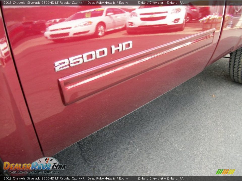 2013 Chevrolet Silverado 2500HD LT Regular Cab 4x4 Deep Ruby Metallic / Ebony Photo #5