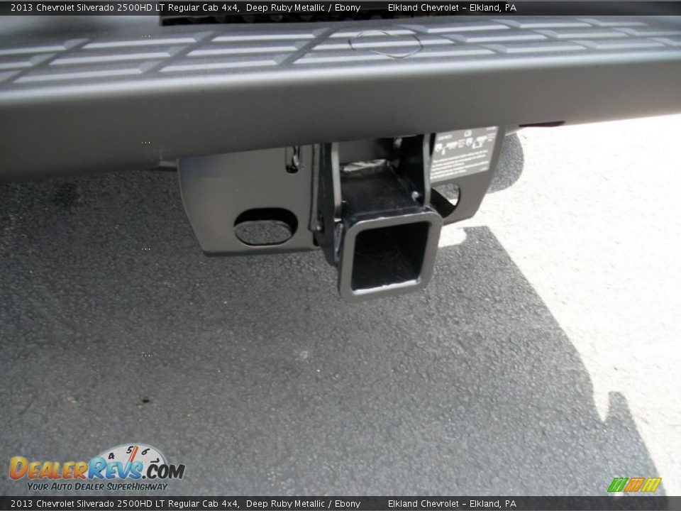 2013 Chevrolet Silverado 2500HD LT Regular Cab 4x4 Deep Ruby Metallic / Ebony Photo #8