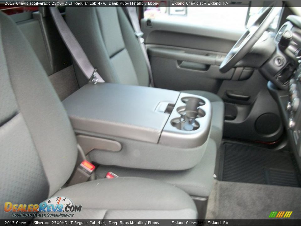 2013 Chevrolet Silverado 2500HD LT Regular Cab 4x4 Deep Ruby Metallic / Ebony Photo #18