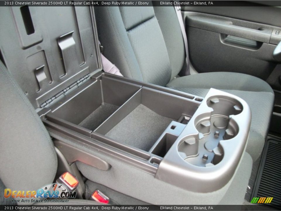 2013 Chevrolet Silverado 2500HD LT Regular Cab 4x4 Deep Ruby Metallic / Ebony Photo #19