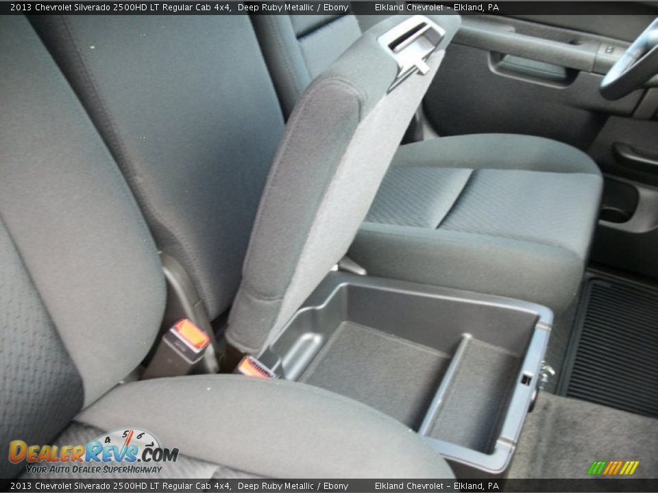 2013 Chevrolet Silverado 2500HD LT Regular Cab 4x4 Deep Ruby Metallic / Ebony Photo #20