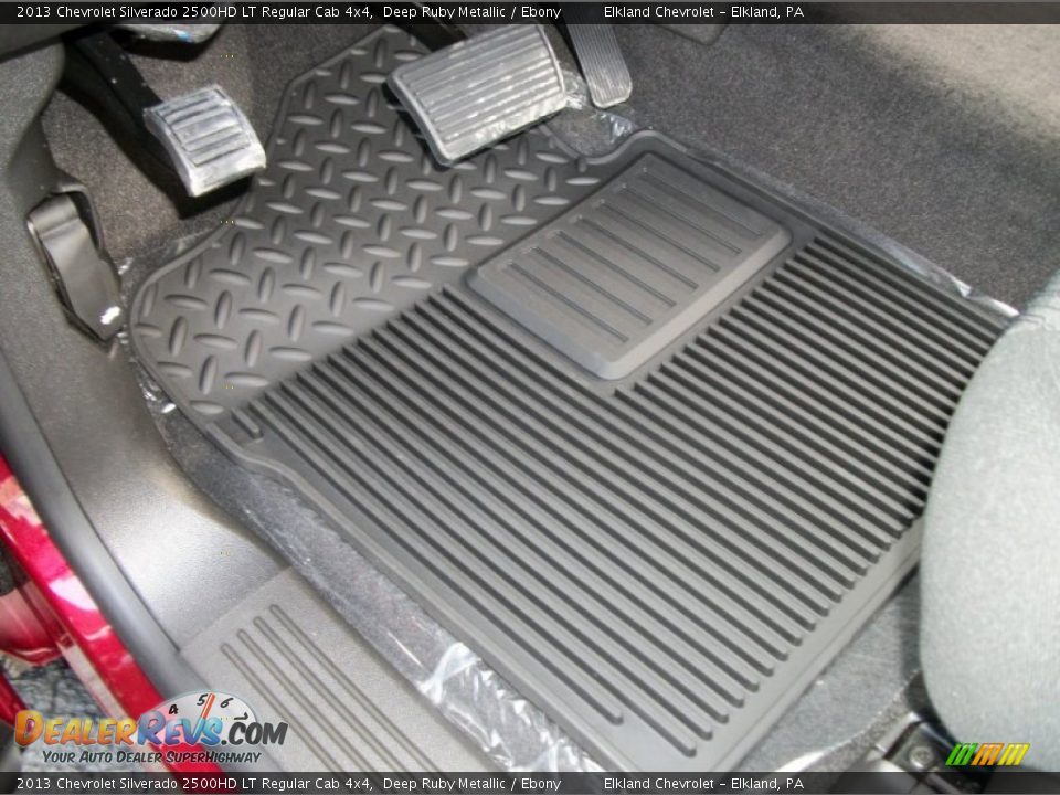 2013 Chevrolet Silverado 2500HD LT Regular Cab 4x4 Deep Ruby Metallic / Ebony Photo #22
