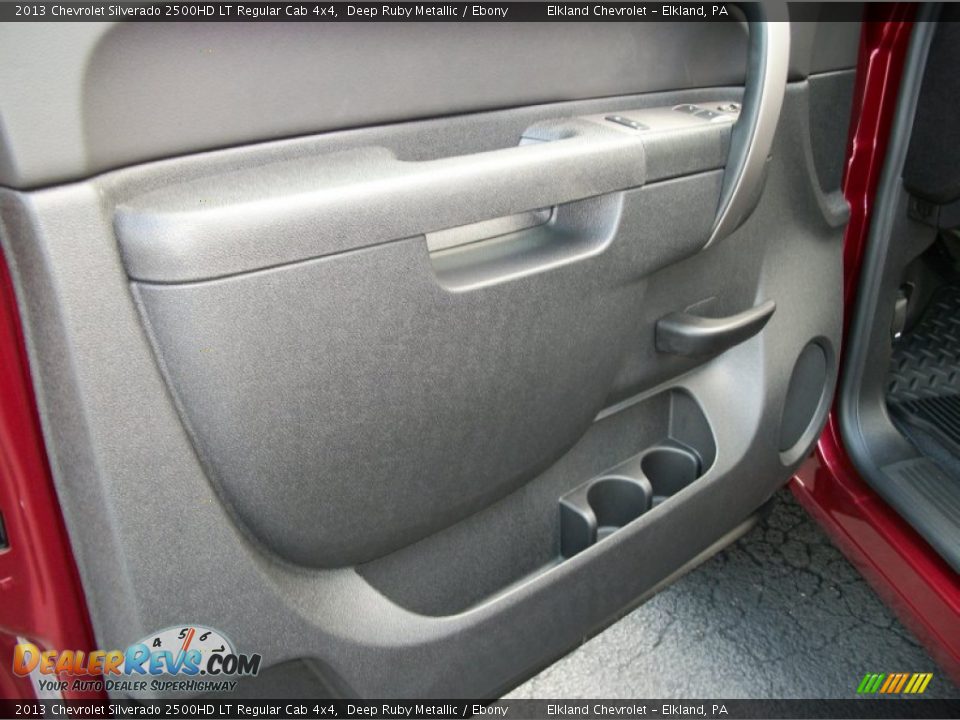 2013 Chevrolet Silverado 2500HD LT Regular Cab 4x4 Deep Ruby Metallic / Ebony Photo #26